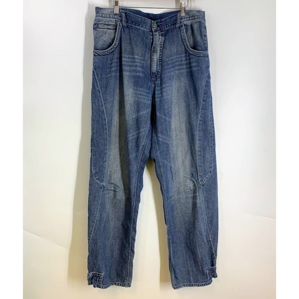 Jordan Nike Men's Jordan 5 Pocket Y2k‎ Wide Leg Baggy Adj Strap Leg Size 36x34